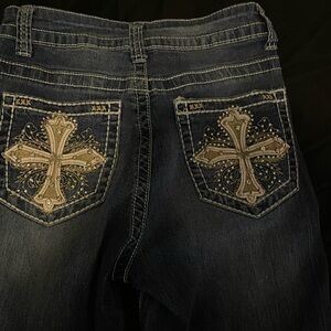 Jeans, Brand is Legend, dark blue.